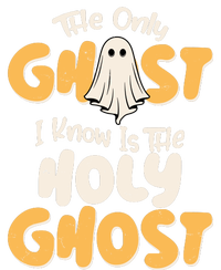 The Only Ghost I Know Is The Hold Ghost Christian Halloween Baby Long Sleeve Bodysuit