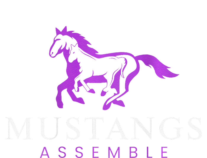 Mustangs Purple Premium Hoodie