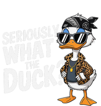 Seriously What The Duck Funny Cartoon Duck Humor T-Shirt