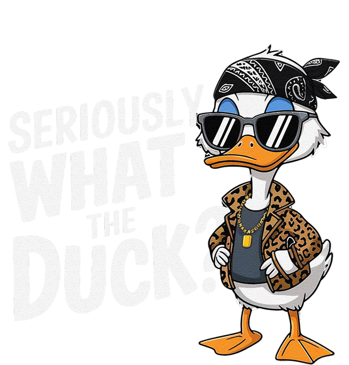 Seriously What The Duck Funny Cartoon Duck Humor T-Shirt