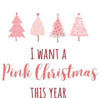 Cute I Want Apink Christmas This Year Women's Fleece Hoodie