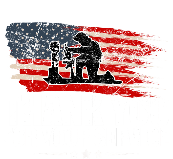 Thank You For Your Service Veteran Day Gift Ceramic Star Ornament