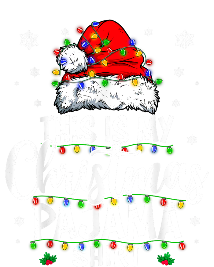 This Is My Christmas Pajama Lights Sustainable Knit Beanie