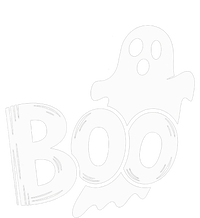 Funny Boo Ghost Retro Halloween Costume Flat Bill Trucker Hat