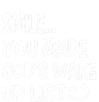 Smile You Made Gods Wake Up List Christian Jesus Short Acrylic Beanie