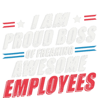 Funny Boss IM A Proud Boss Of Freaking Awesome Employees Button