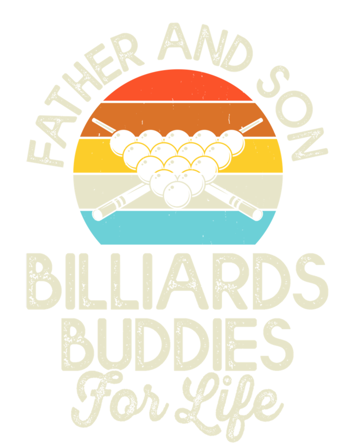 Vintage Father And Son Billiards Buddies For Life Funny Gift T-Shirt