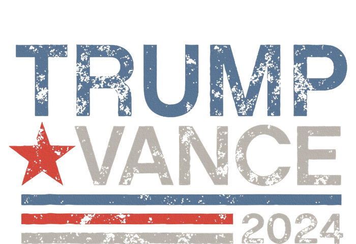 Retro Trump Vance 2024 Stripe Trump Jd Vance T-Shirt