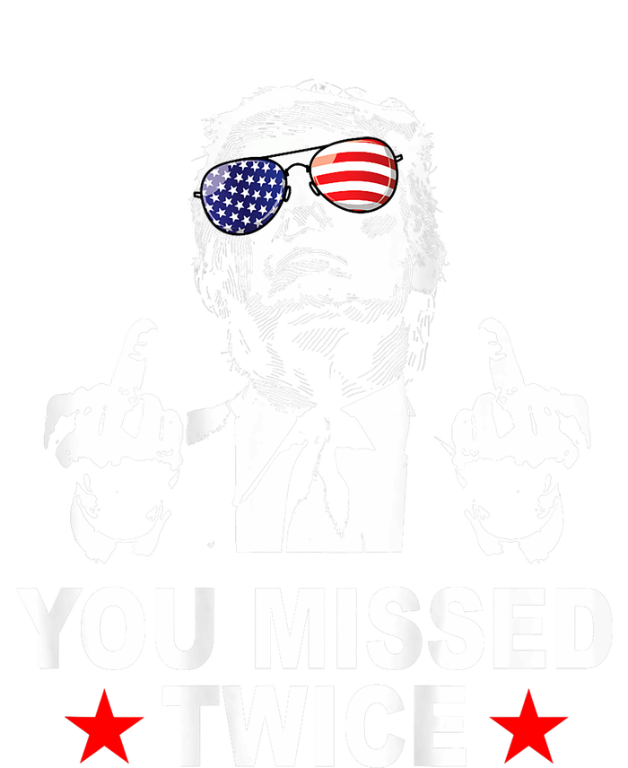 Trump Assassination Attempt Trump 2024 You Missed Twice T-Shirt