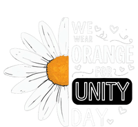 Unity Day Daisy We Wear Orange For Unity Day Antibullying Full-Length Apron With Pockets