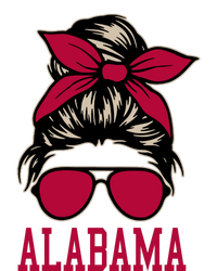 Alabama Wo Girl Mom Messy Bun Hair. Short Acrylic Beanie