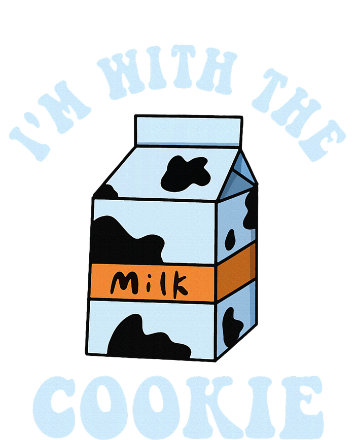 IM With The Cookie And Milk Couples Matching Costumes Tank Top