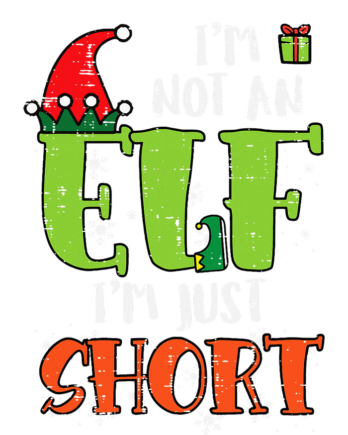 Im Not An Elf Just Short Funny Christmas Xmas V-Neck T-Shirt