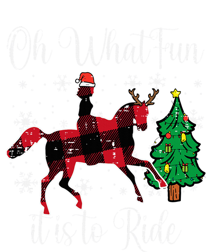 Horse Oh What Fun It Is To Ride Christmas Xmas Toddler Hoodie