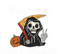 Pretend Im A Ghost Funny Lazy Halloween Party Costume 2024 Premium Toddler Fine Jersey T-Shirt