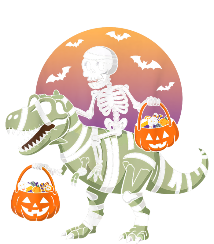 Funny Halloween Dinosaur Trex Skeleton Coaster