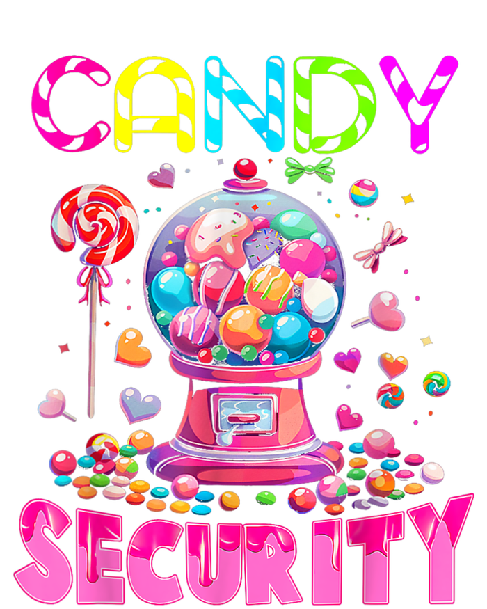 Candy Security Candyland Costume Teens Adult Women's Racerback Cropped Tank