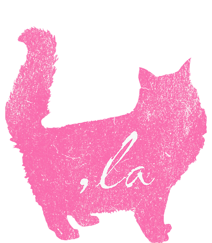 La Comma Lacomma La In A Cat Silhouette T-Shirt