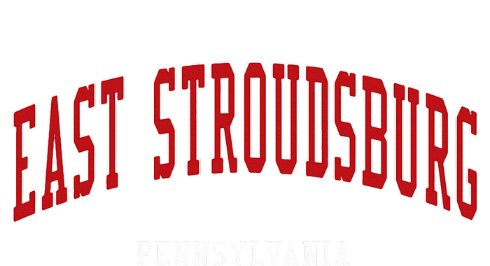 East Stroudsburg Pennsylvania College Style Hoodie