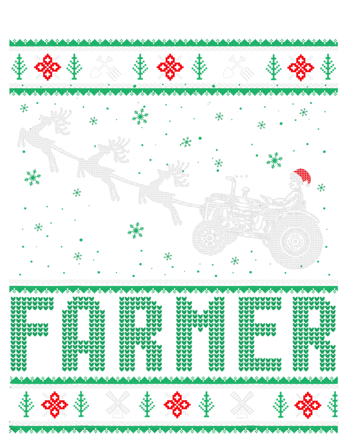 Farmer Tractors Ugly Christmas Xmas Sweater Sweatshirt