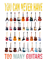 Bass Musician Pick You Can Never Have Too Many Guitars T-Shirt