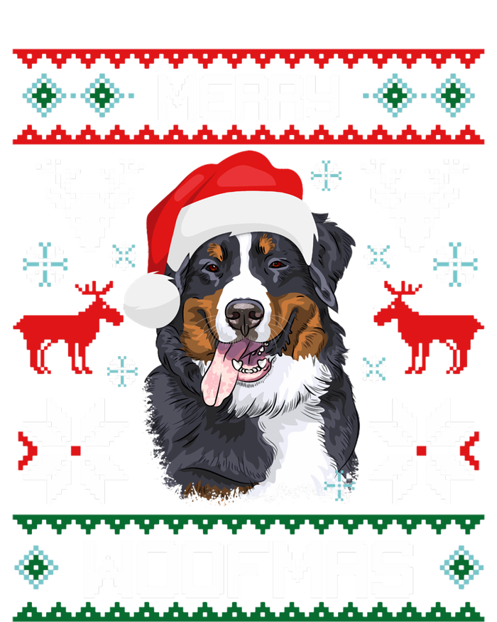 Bernese Mountain Dog Gift For Merry Christmas Woofmas Berner Sweatshirt