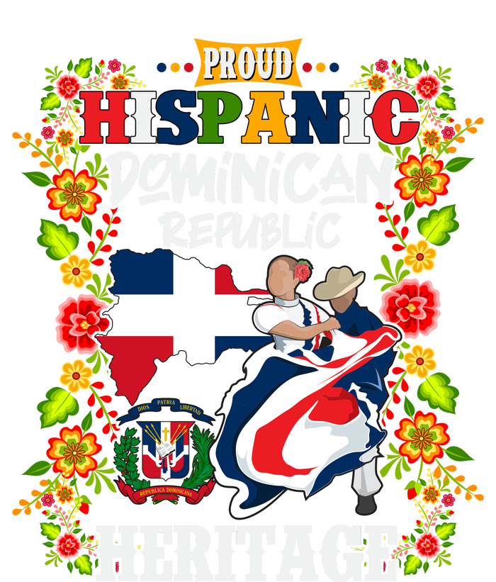 Proud Hispanic Dominican Republic Heritage T-Shirt