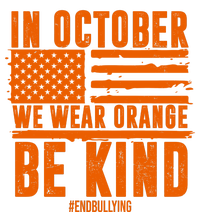 In October We Wear Orange Be Kind End Bullying Performance Long Sleeve Polo