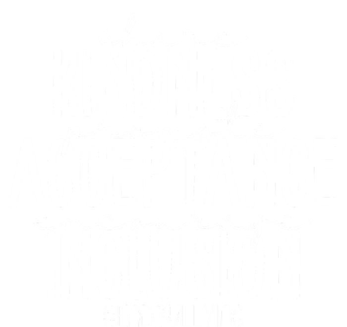 Share Kindness Promote Acceptance Encourage Inclusion End Bullying Mesh Reversible Basketball Jersey Tank