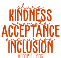 Share Kindness Promote Acceptance Encourage Inclusion End Bullying Unity Day Magnet