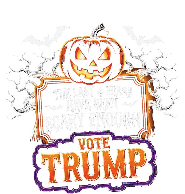 The Last 4 Years Have Been Scary Enough Pumping Trump Usa T-Shirt