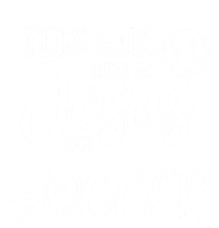 This Girl Runs On Jesus And Soccer Gift Christian T-Shirt