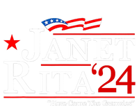 Janet And Rita For President 2024 Tie-Dye Long Sleeve Shirt