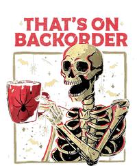 Pharmacy Tech Skeleton ThatS Backorder Funny Halloween Drawstring Bag