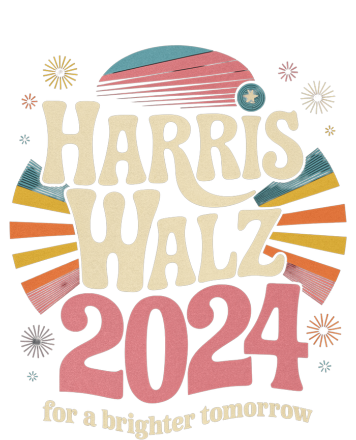 Retro Harris Walz 2024 Kamala Harris Tim Walz Election T-Shirt