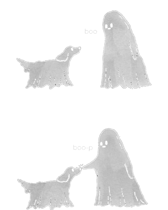 Boo Boop Ghost Dog Halloween Mesh Reversible Basketball Jersey Tank