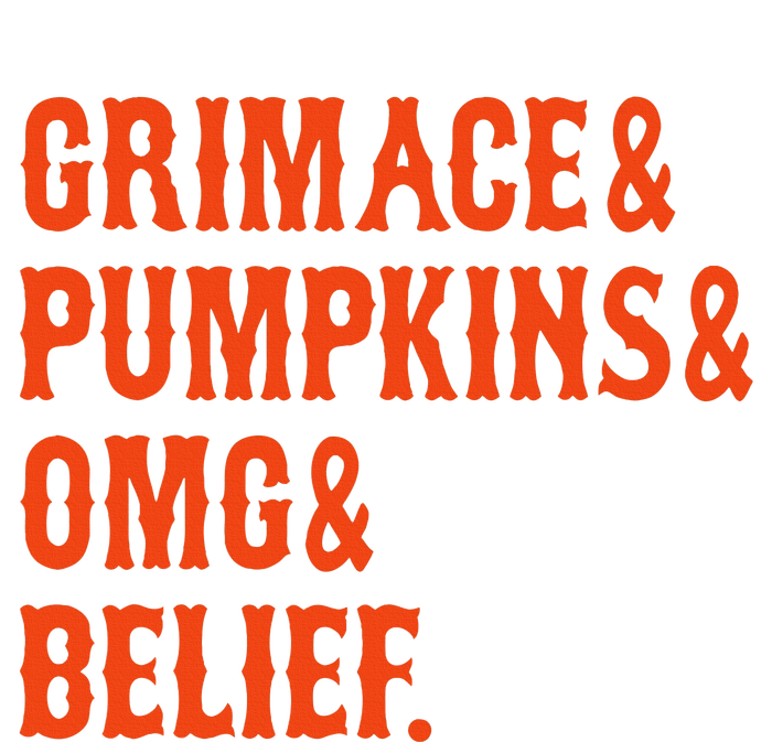 G.R.I.M.A.C.E & Pumpkins & Omg & Belief New York Omg Poster