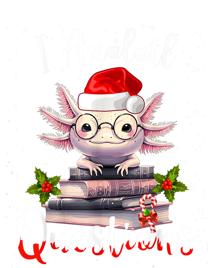 Christmas Santa I Axolotl Questions Cute Kawaii Axolotl Meme Yupoong Adult 5-Panel Trucker Hat