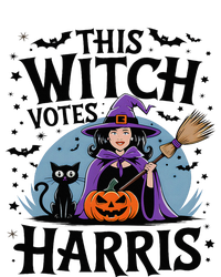 This Witch Votes Harris Funny Halloween Kamala Witchy Witch T-Shirt