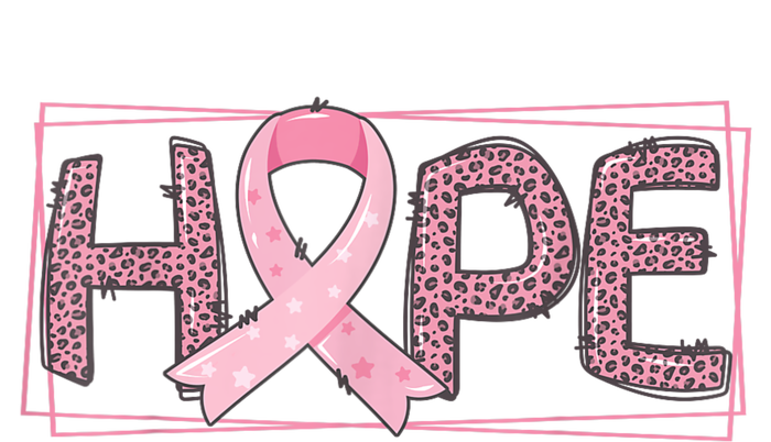 Breast Cancer Awareness Leopard Ribbon Bumper Sticker