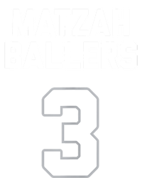 Matzah Baller 3 Funny Jewish Matzo Ball Pun Basketball Team Snapback Five-Panel Rope Hat