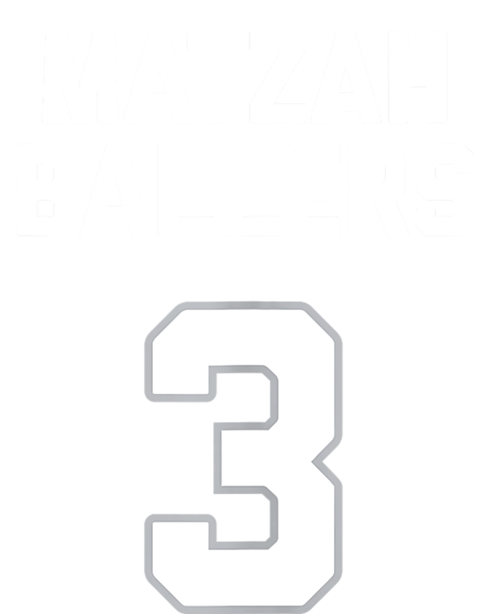 Matzah Baller 3 Funny Jewish Matzo Ball Pun Basketball Team Snapback Five-Panel Rope Hat