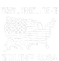 Fight...Fight...Fight! Trump Usa Flag Map Usa Election 2024 PosiCharge Competitor Tank