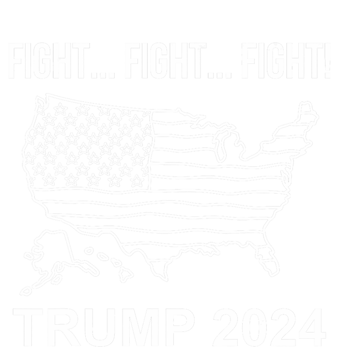 Fight...Fight...Fight! Trump Usa Flag Map Usa Election 2024 PosiCharge Competitor Tank