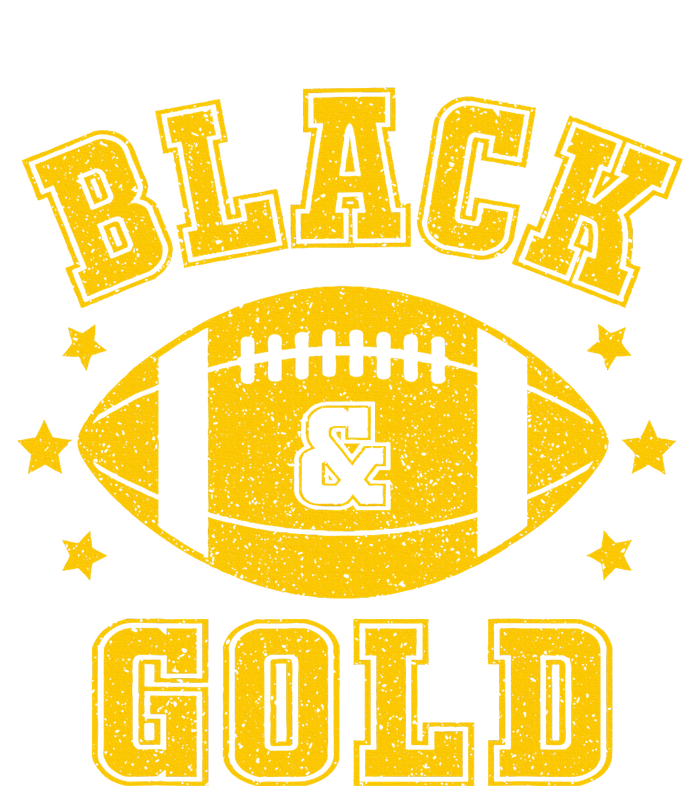 We Wear Black And Gold School Spirit T-Shirt