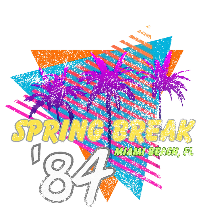 Spring Break 84 Miami Beach 80s Party Wear Toddler T-Shirt