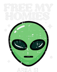 Alien Free My Homies Area 51 Funny Ufo Sustainable Knit Beanie