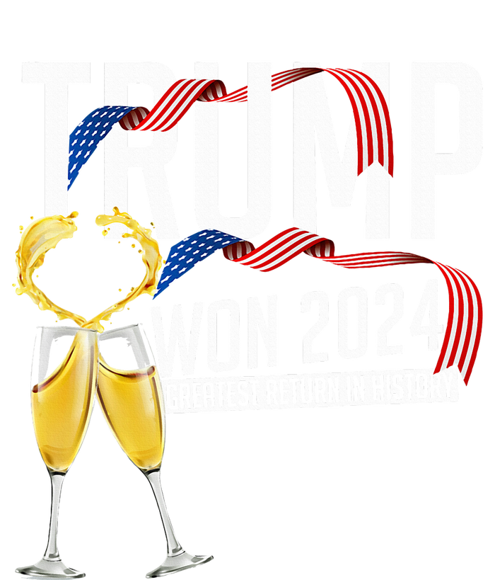 Donald Trump Won 2024 Election Inauguration T-Shirt