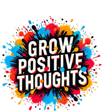 Grow Positive Thoughts Short Acrylic Beanie