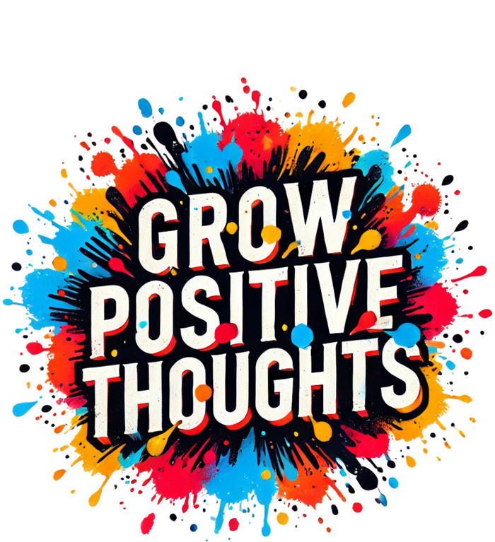 Grow Positive Thoughts Short Acrylic Beanie